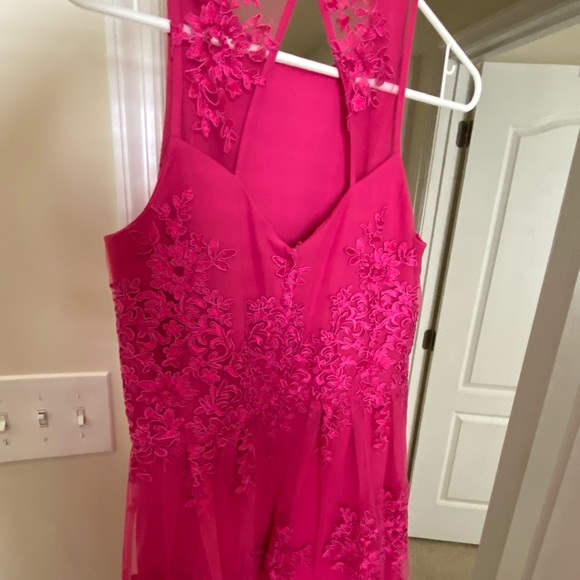 Gorgeous Lace Overlay Dress - Picture 8 of 11